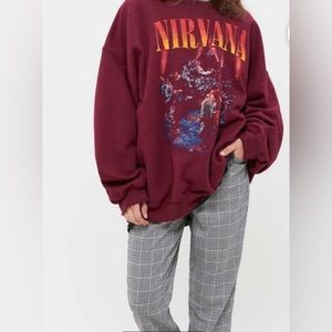 Urban outfitters nirvana crewneck/sweatshirt